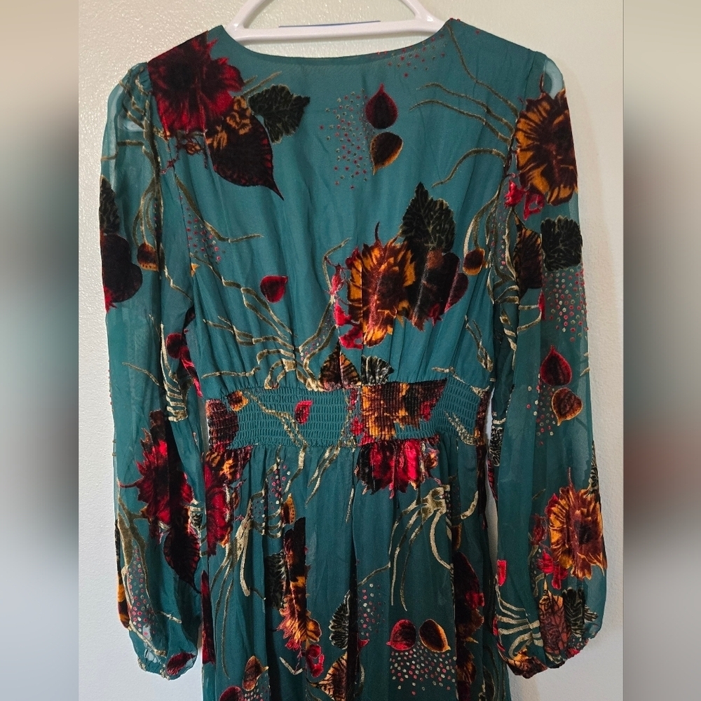 Baltic Born | NWOT Mikla Jade Floral Maxi Dress Size XS - Picture 9 of 13